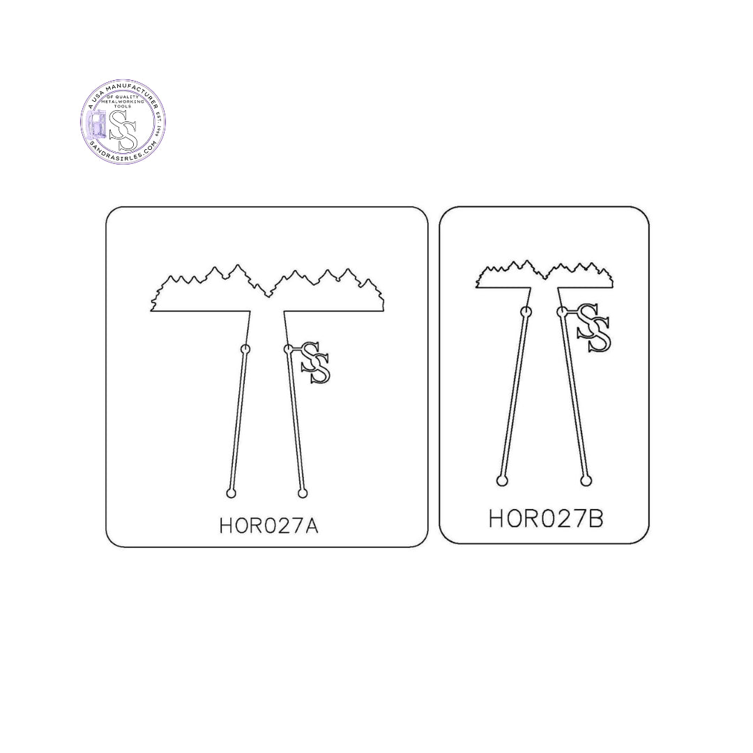 PANCAKE DIE HOR027 TREE LINE 3